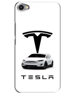 Чохол для Meizu U20 з картинкою «Tesla White Style»