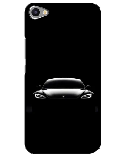 Чохол для Meizu U20 з картинкою «Фари Tesla Night»