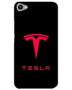 Чохол для Meizu U20 з картинкою «Tesla Red Logo»