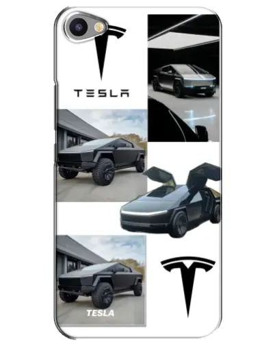 Чохол для Meizu U20 з картинкою «Колаж Cybertruck Tesla»