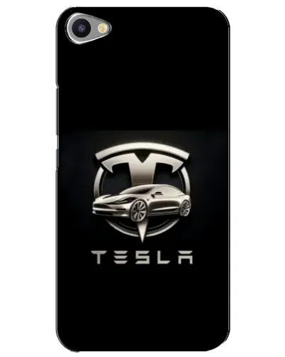 Чохол для Meizu U20 з картинкою «Tesla — срібне авто»