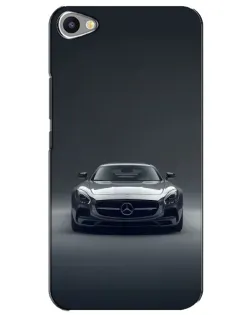Чохол для Meizu U20 з картинкою «Mercedes на чорному»