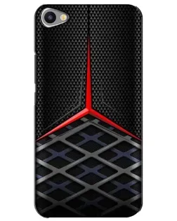 Чохол для Meizu U20 з картинкою «Mercedes Carbon Grid»