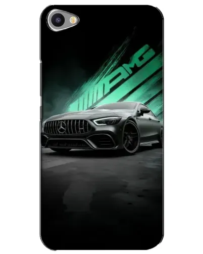 Чохол для Meizu U20 з картинкою «Темний Mercedes AMG»