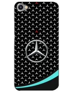 Чохол для Meizu U20 з картинкою «Mercedes — бірюзовий акцент»