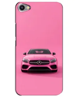 Чохол для Meizu U20 з картинкою «Рожевий Mercedes AMG»