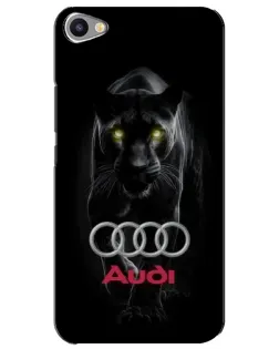 Чохол для Meizu U20 з картинкою «Пантера та Audi»