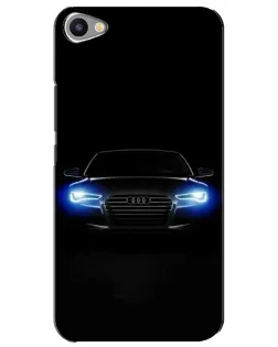 Чохол для Meizu U20 з картинкою «Audi в неоні»