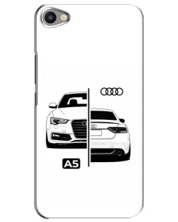 Чохол для Meizu U20 з картинкою «Audi — контрастний дизайн»