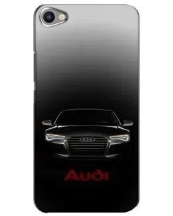 Чохол для Meizu U20 з картинкою «Audi — градієнтний контур»