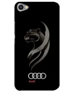 Чохол для Meizu U20 з картинкою «Графіка — пантера та Audi»