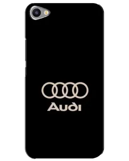 Чохол для Meizu U20 з картинкою «Audi — золотий логотип»