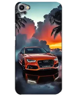 Чохол для Meizu U20 з картинкою «Audi — захід сонця»