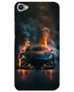 Чохол для Meizu U20 з картинкою «Lamborghini димна естетика»