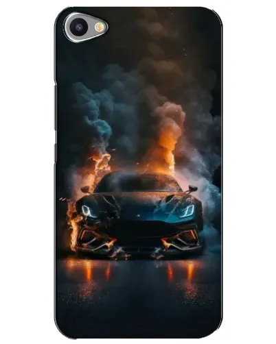 Чохол для Meizu U20 з картинкою «Lamborghini димна естетика»
