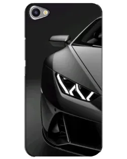 Чохол для Meizu U20 з картинкою «Lamborghini фари деталізація»