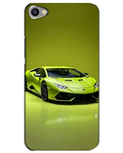 Чохол для Meizu U20 з картинкою «Салатовий Lamborghini Huracan»
