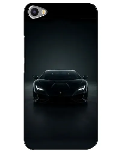 Чохол для Meizu U20 з картинкою «Чорний Lamborghini Aventador»