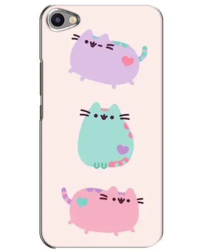 Чехол для Meizu U20 с картинкой «Pusheen трио» Чехол для Meizu U20 с картинкой «Pusheen трио»