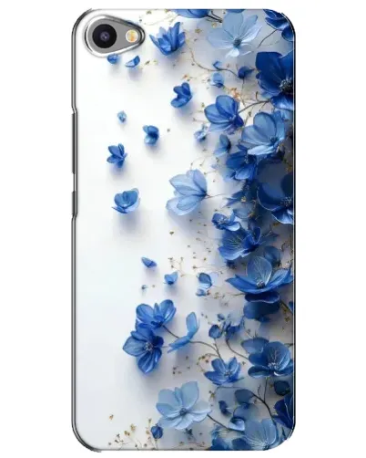 Чехол для Meizu U20 с картинкой «Голубой цветочный каскад» Чехол для Meizu U20 с картинкой «Голубой цветочный каскад»