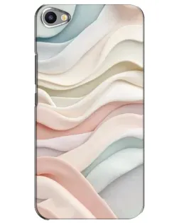 Чехол для Meizu U20 с картинкой «Пастельные нежные волны»