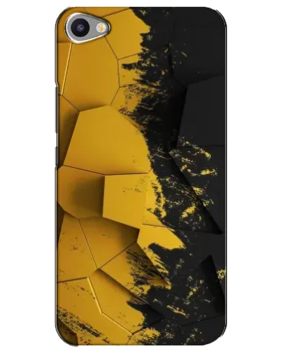Чехол для Meizu U20 с картинкой «Золотые осколки геометрии» Чехол для Meizu U20 с картинкой «Золотые осколки геометрии»