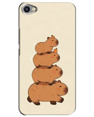 Чехол для Meizu U20 с картинкой «Башня из капибар» Чехол для Meizu U20 с картинкой «Башня из капибар»