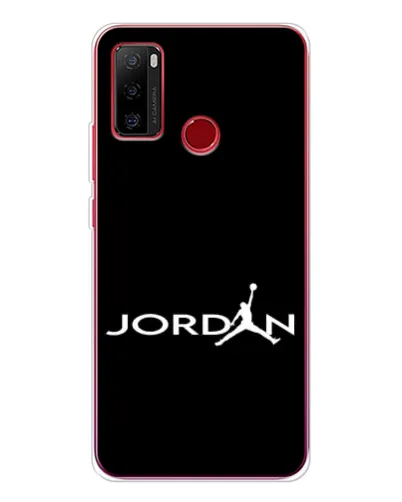 Чохол для Ulefone Note 10 з картинкою «Jordan White Logo»