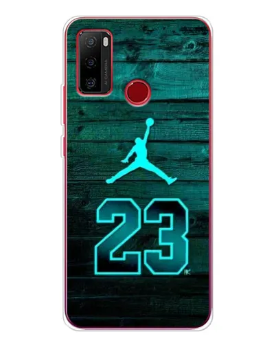 Чохол для Ulefone Note 10 з картинкою «Jordan Cyan 23»