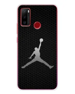 Чохол для Ulefone Note 10 з картинкою «Jordan Dark Carbon»