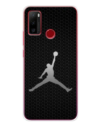 Чохол для Ulefone Note 10 з картинкою «Jordan Dark Carbon»