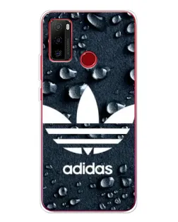 Чехол для Ulefone Note 10 с картинкой «Adidas Trefoil Blue»