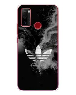 Чохол для Ulefone Note 10 з картинкою «Абстрактний дим Adidas»