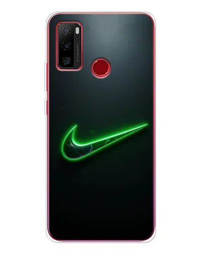 Чохол для Ulefone Note 10 з картинкою «Неоновий контур Nike»