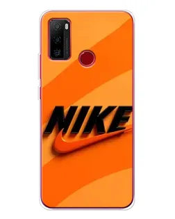 Чехол для Ulefone Note 10 с картинкой «Оранжевый драйв Nike»