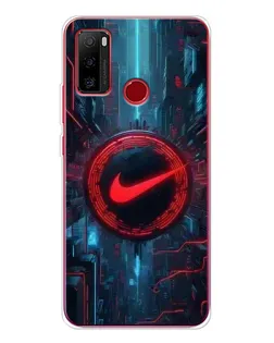 Чохол для Ulefone Note 10 з картинкою «Техногенний стиль Nike»