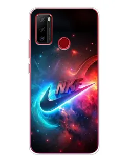Чохол для Ulefone Note 10 з картинкою «Вогняний логотип Nike»