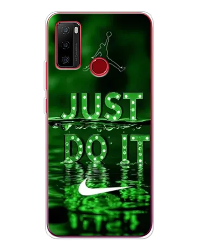 Чохол для Ulefone Note 10 з картинкою «Зелений неоновий Nike»