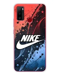 Чохол для Ulefone Note 10 з картинкою «Градієнтний принт Найк»
