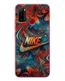 Чохол для Ulefone Note 10 з картинкою «Nike в абстракції»