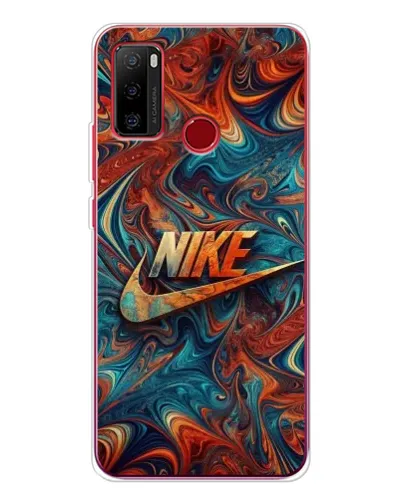 Чохол для Ulefone Note 10 з картинкою «Nike в абстракції»