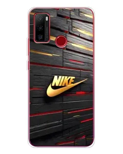 Чохол для Ulefone Note 10 з картинкою «Золотий Nike на металі»