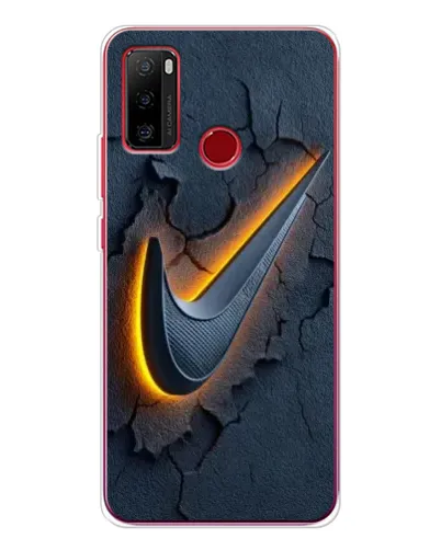 Чохол для Ulefone Note 10 з картинкою «Об'ємний логотип Найк»