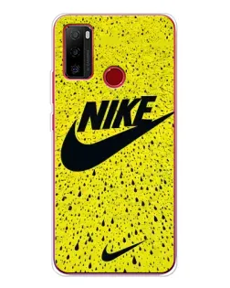 Чохол для Ulefone Note 10 з картинкою «Жовтий текстурний Nike»