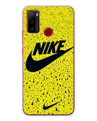 Чохол для Ulefone Note 10 з картинкою «Жовтий текстурний Nike»