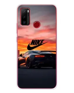 Чохол для Ulefone Note 10 з картинкою «Nike та суперкар»