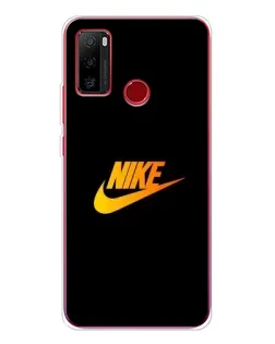 Чохол для Ulefone Note 10 з картинкою «Золотий логотип Nike»