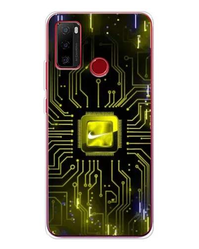 Чохол для Ulefone Note 10 з картинкою «Nike — золота іскра»