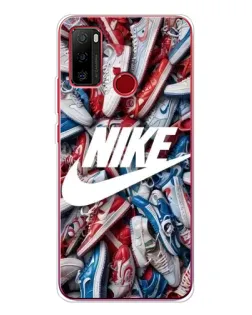Чохол для Ulefone Note 10 з картинкою «Колаж кросівок Найк»