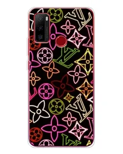 Чехол для Ulefone Note 10 с картинкой «Неоновый микс Nike»